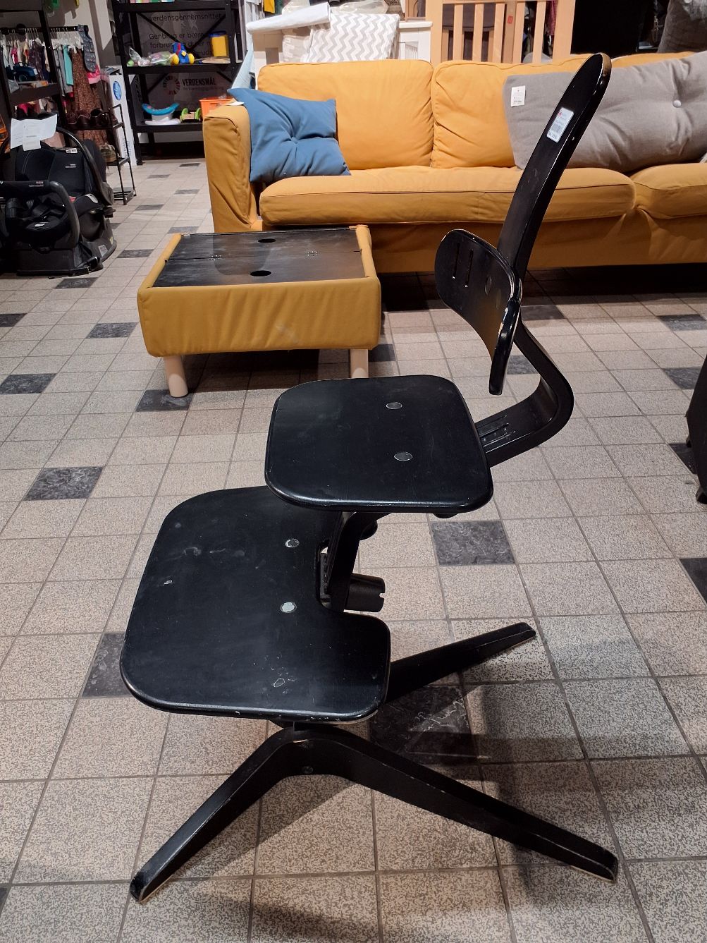 Høj stol Stokke