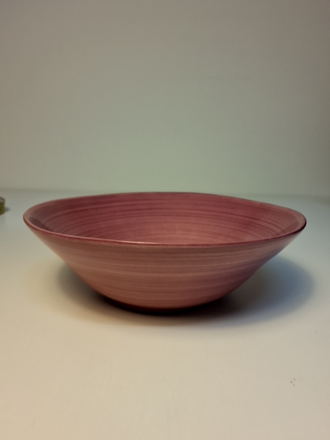 Rosa skål