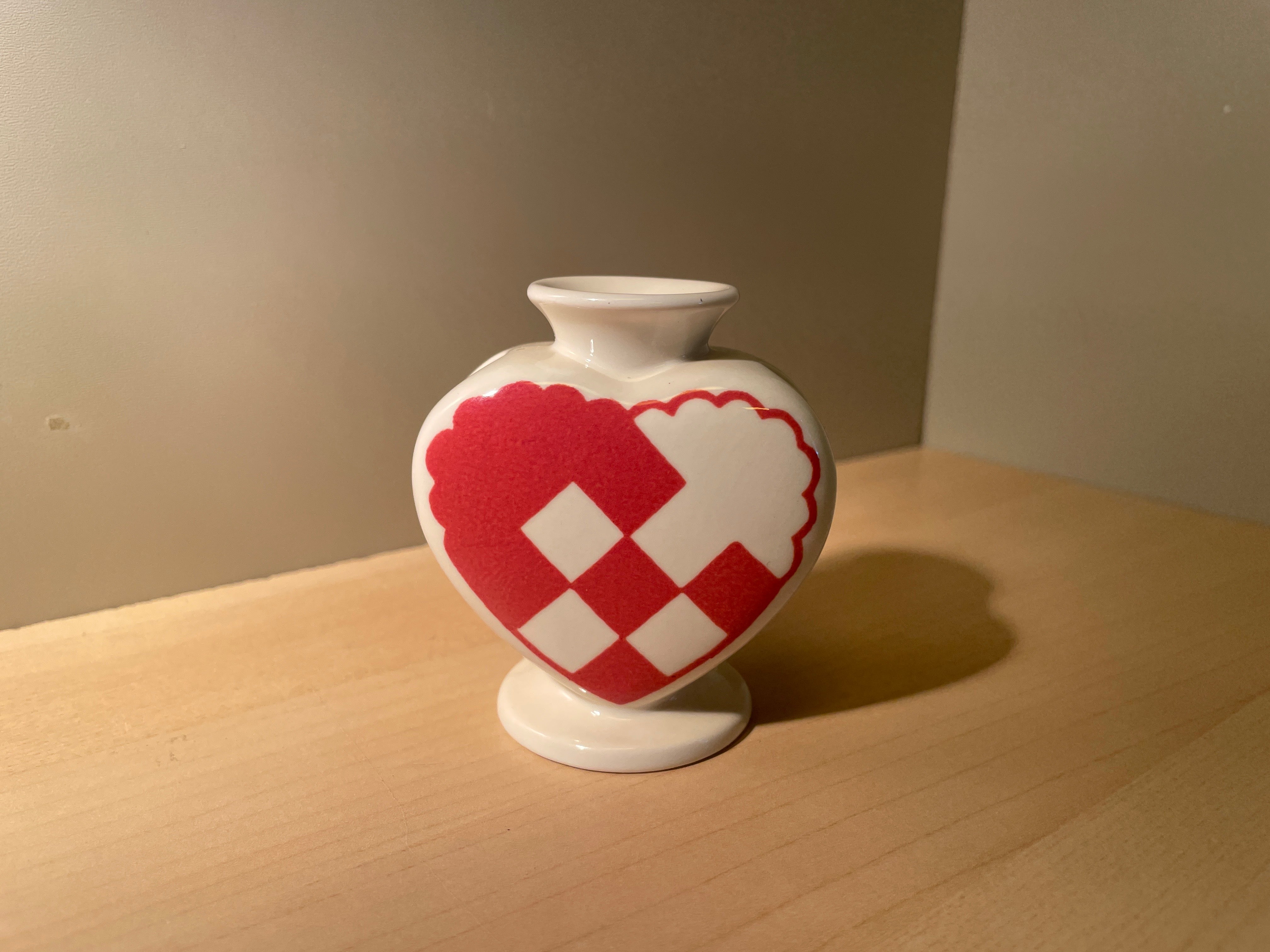 Fajance hjerte Aluminia