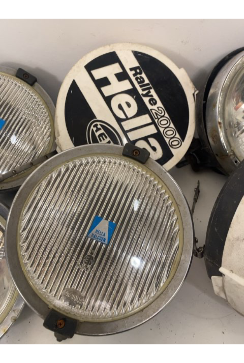 Hella halogen fjernprojektører
