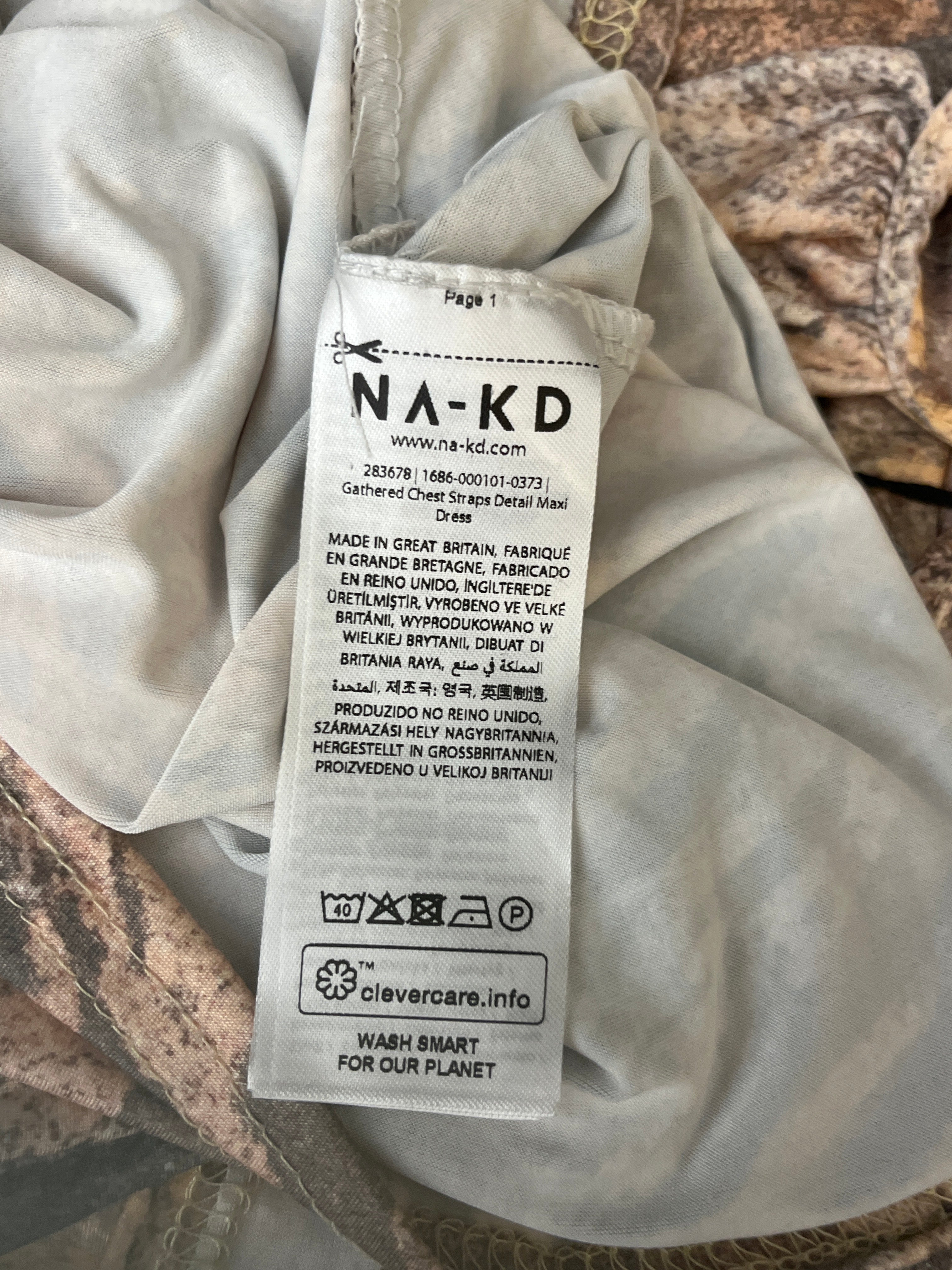 NA-KD ART Kjole (B609)