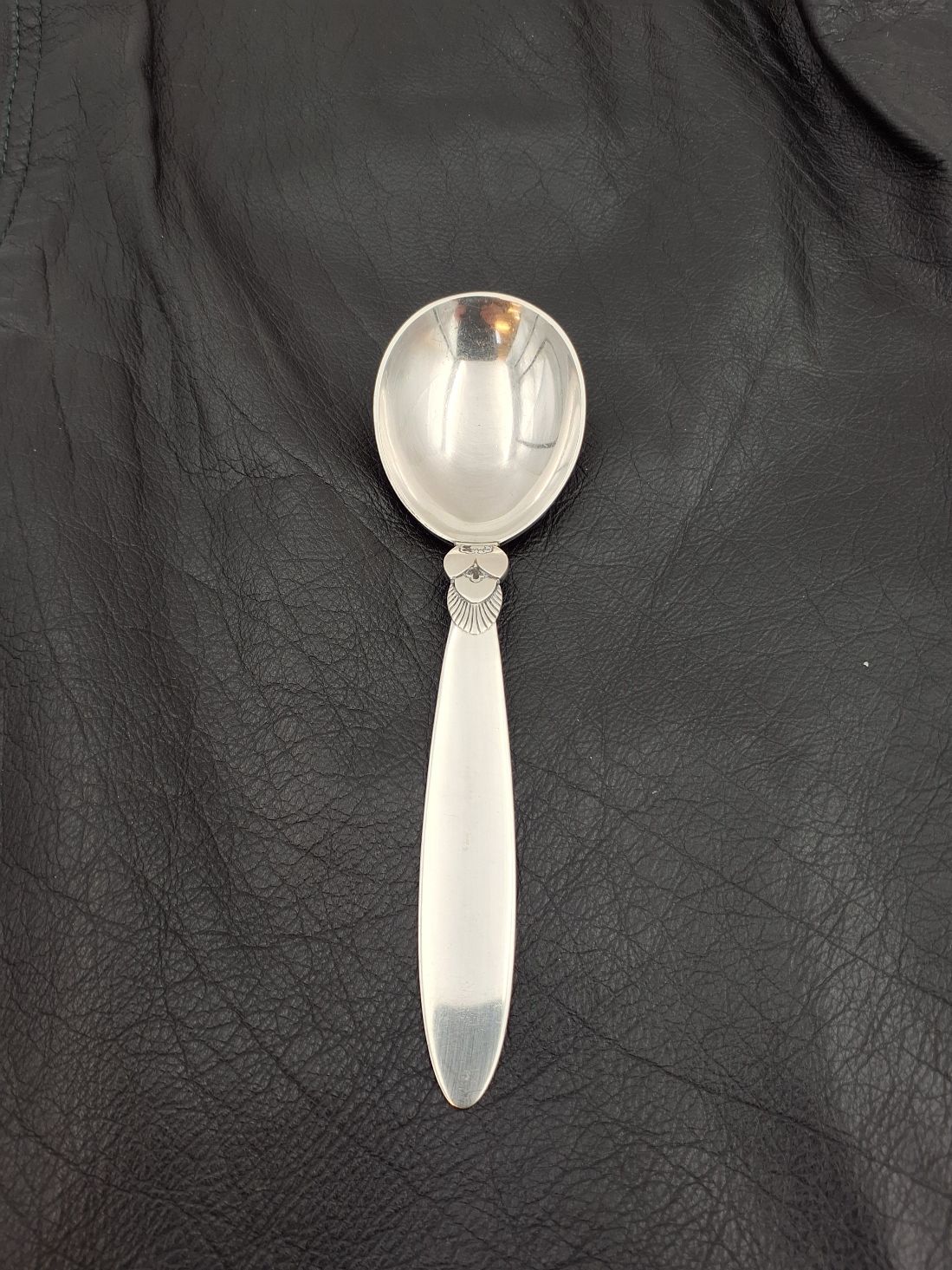 Georg jensen kaktus marmeladeske, sterling sølv