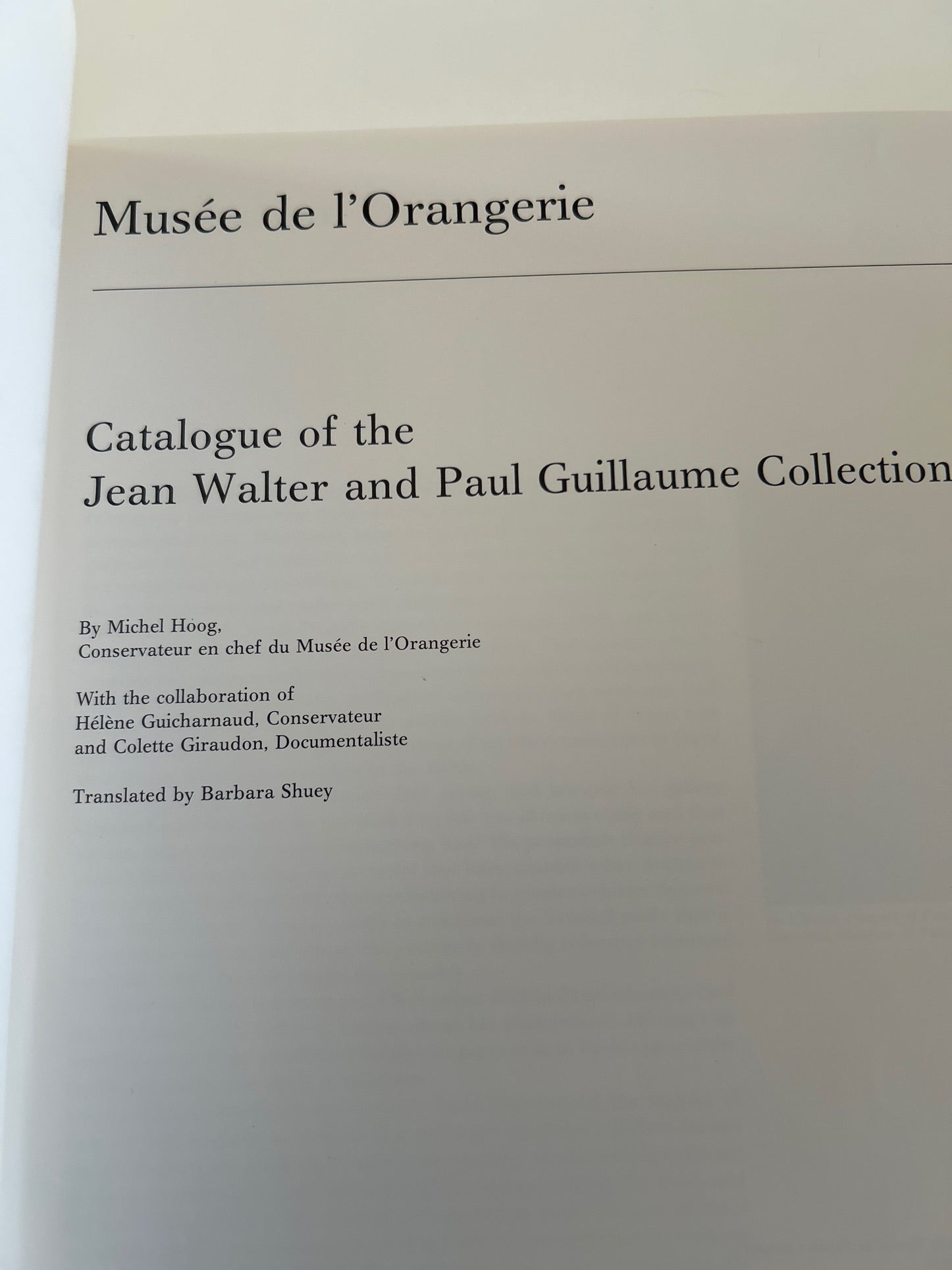 Jean Walter and Paul Guillaume Collection