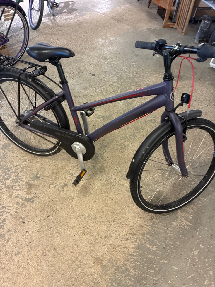 Winther børnecykel 7 gear 21" hjul