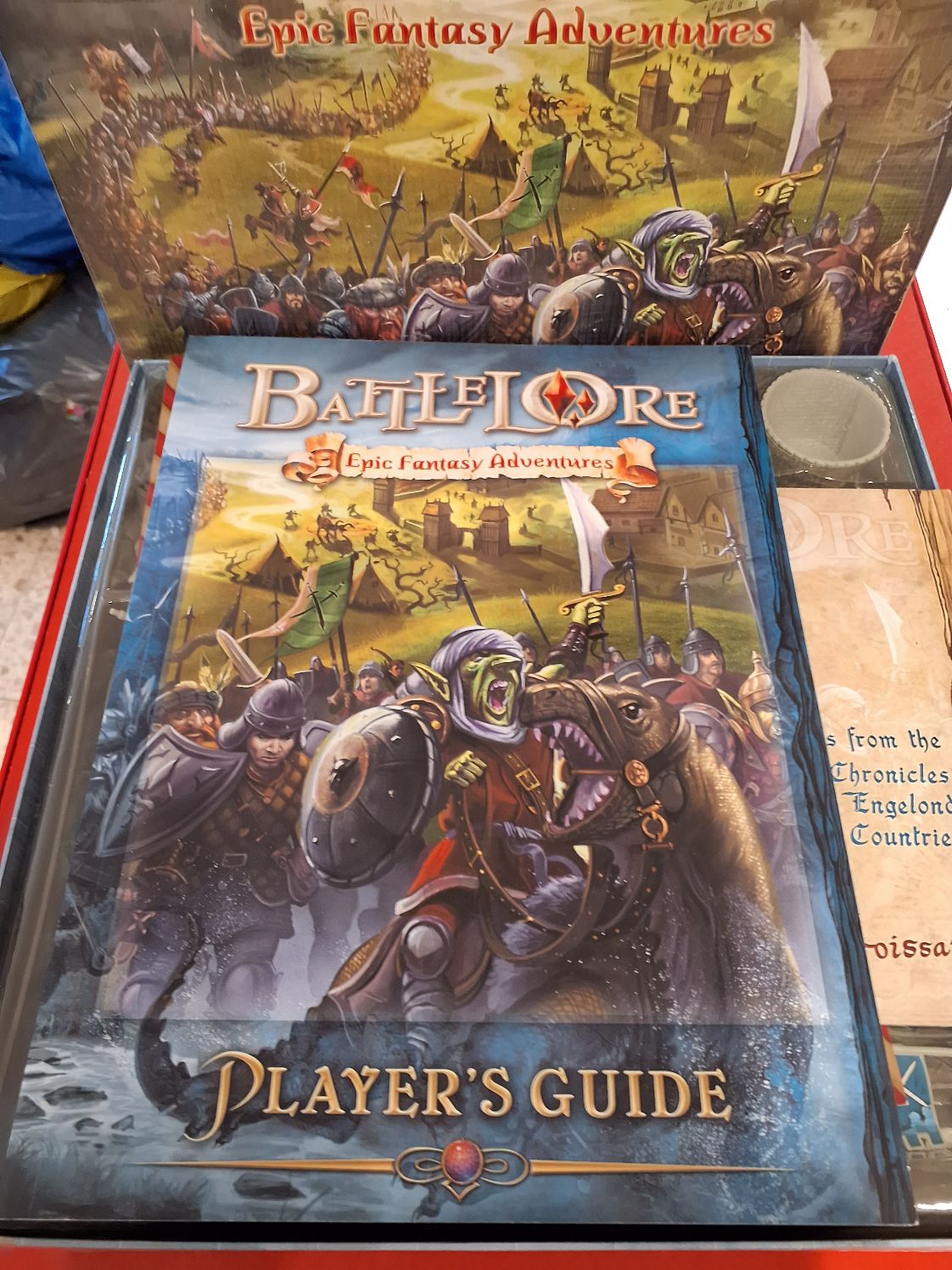 BattleLore - epic Fantasy Adventures brætspil.