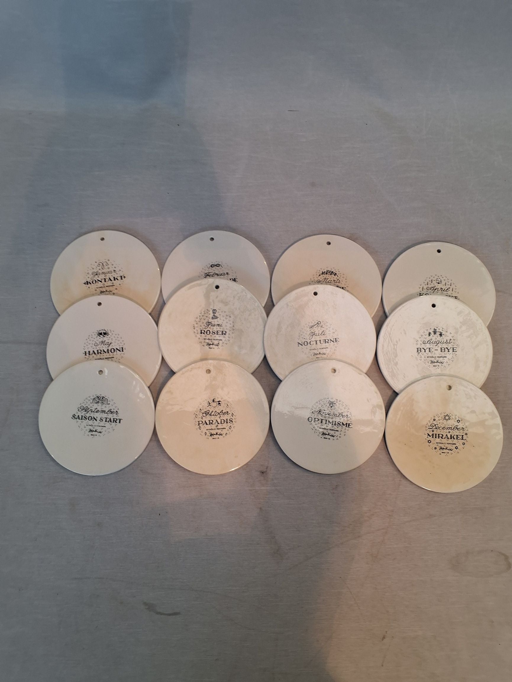 Bjørn Wiinblad Månedes Platter