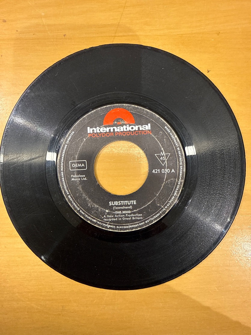 LP - Single The Who, Substitute