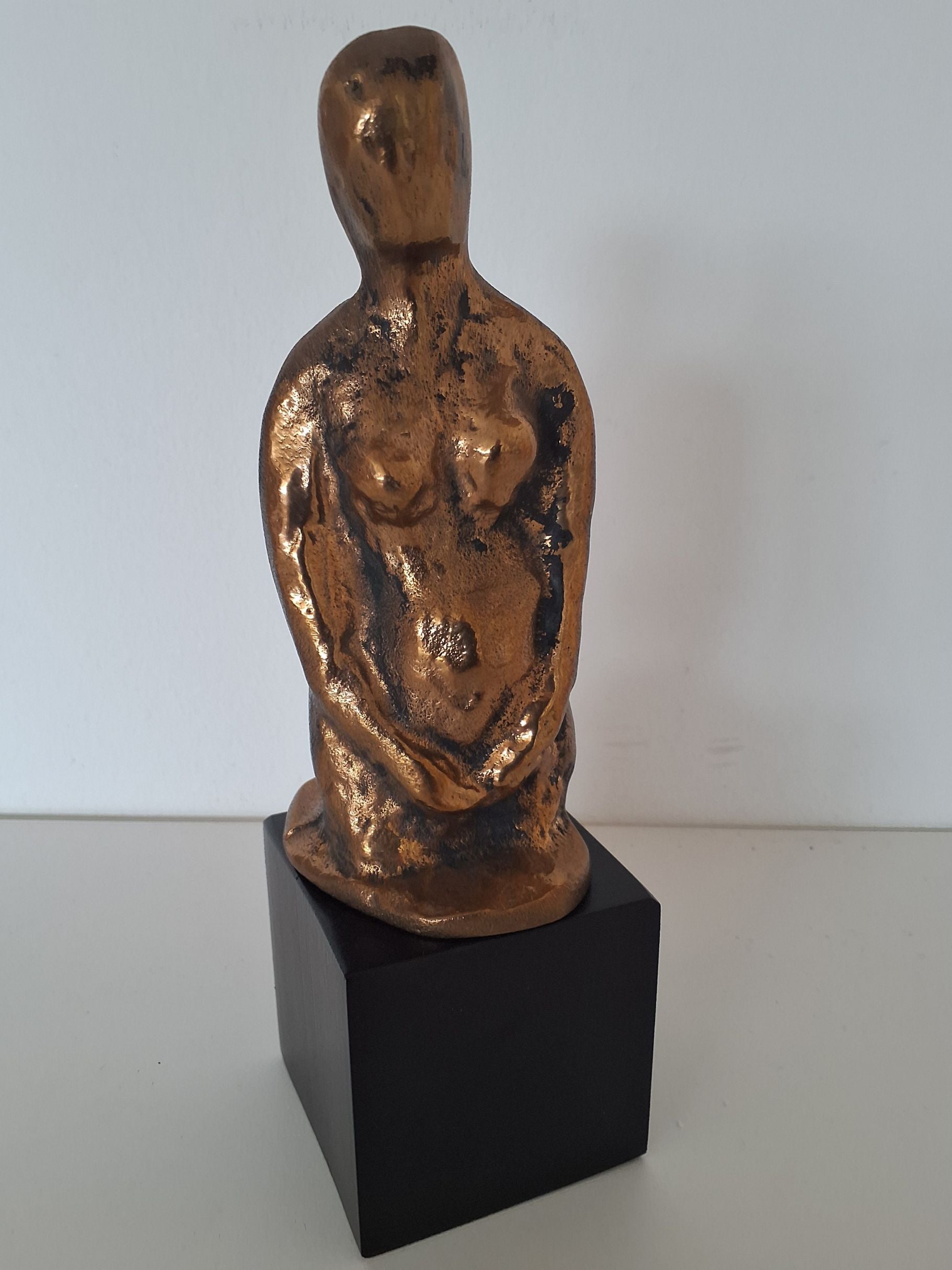 Marken Christensenen Bronce figur