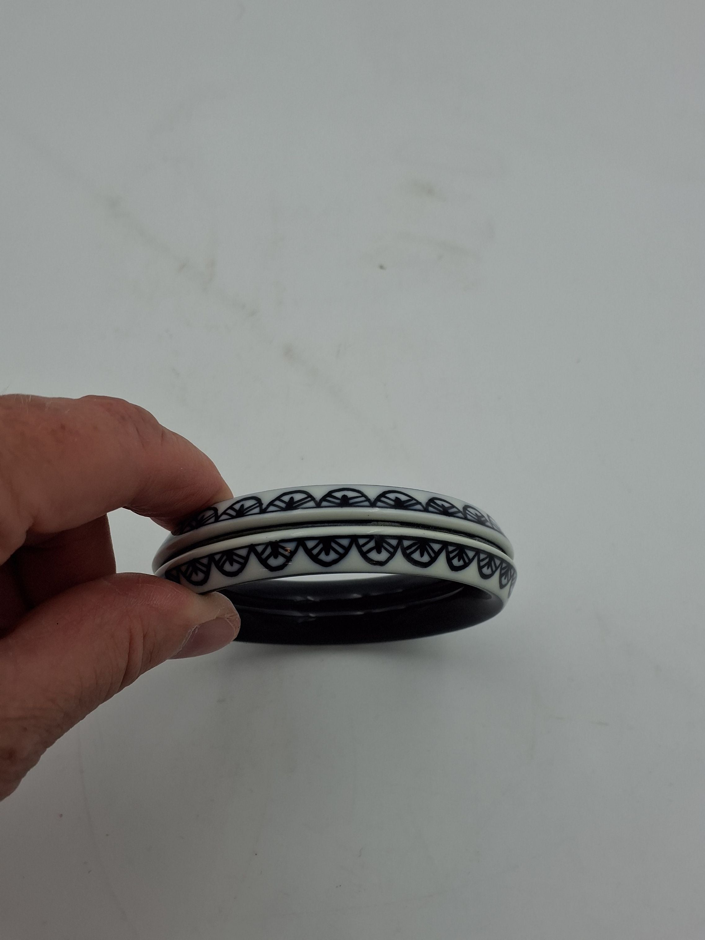 Royal Copenhagen armring i porcelæn