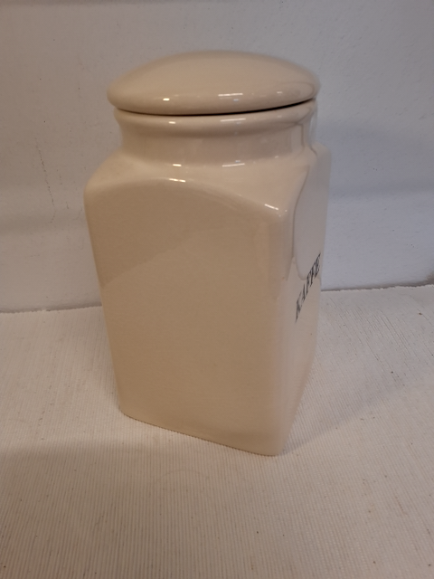 Kaffe-krukke i porcelæn