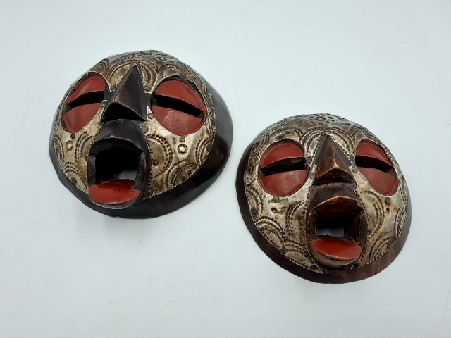 2 Afrikansk masker Female/Male