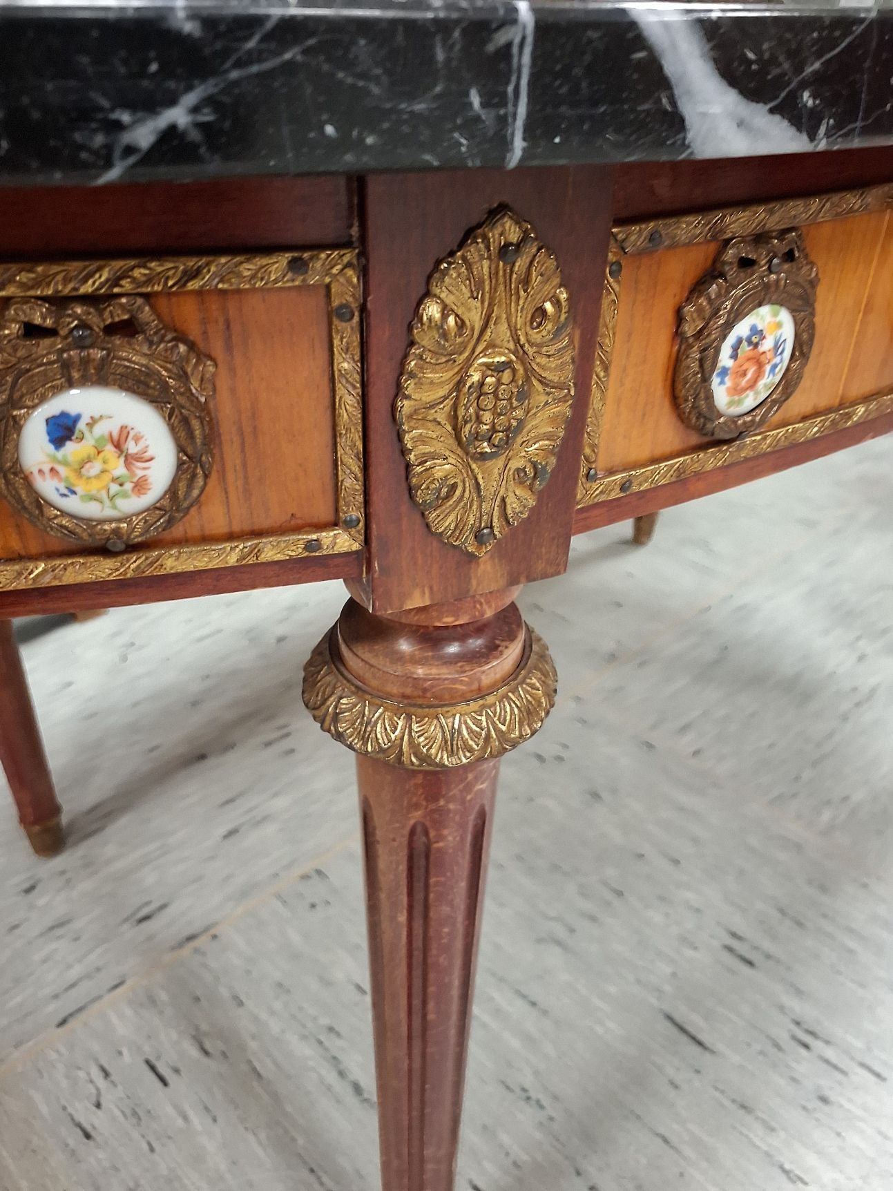 Vintage marmor sofabord