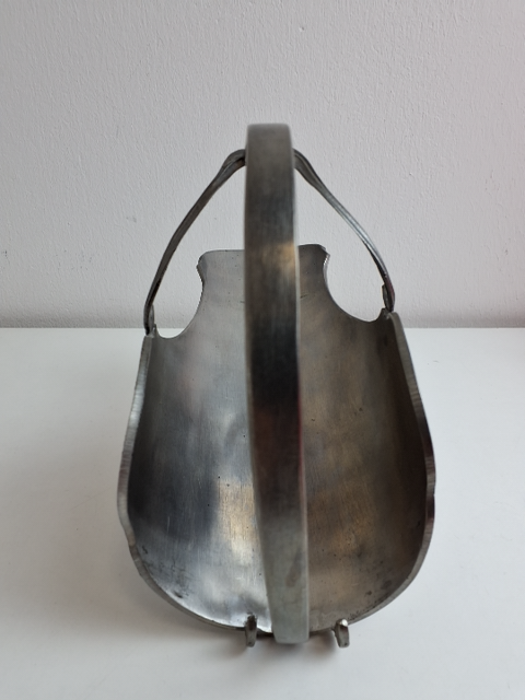 Antik vinholder af tin