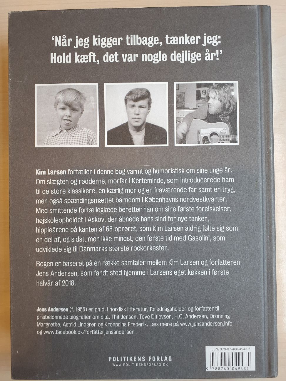Mine unge år Kim Larsen