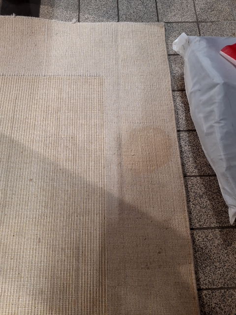 Gulvtæppe beige