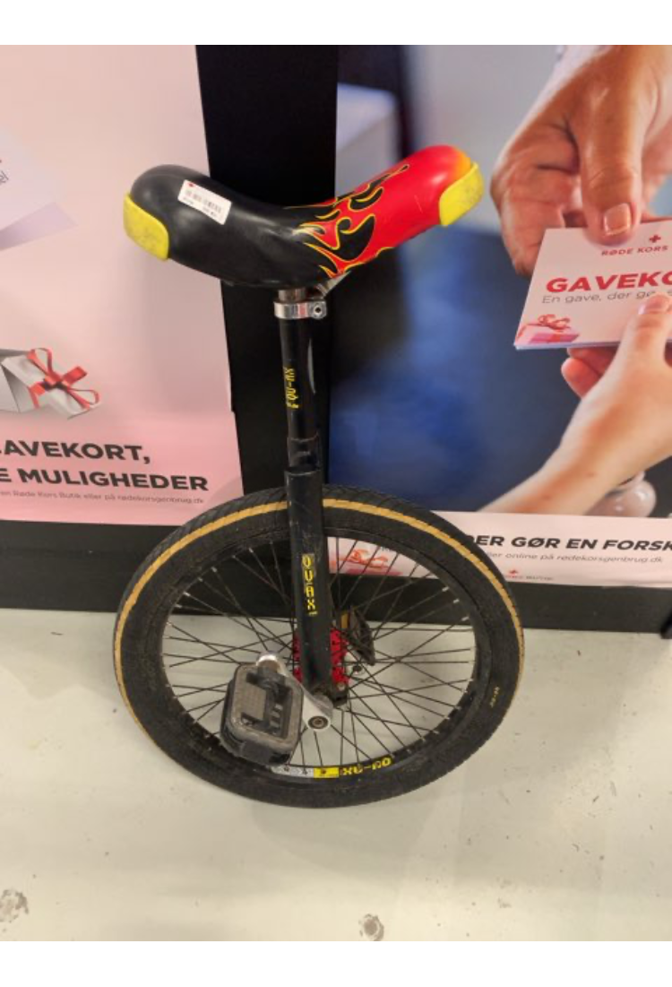 Et hjulet cykel