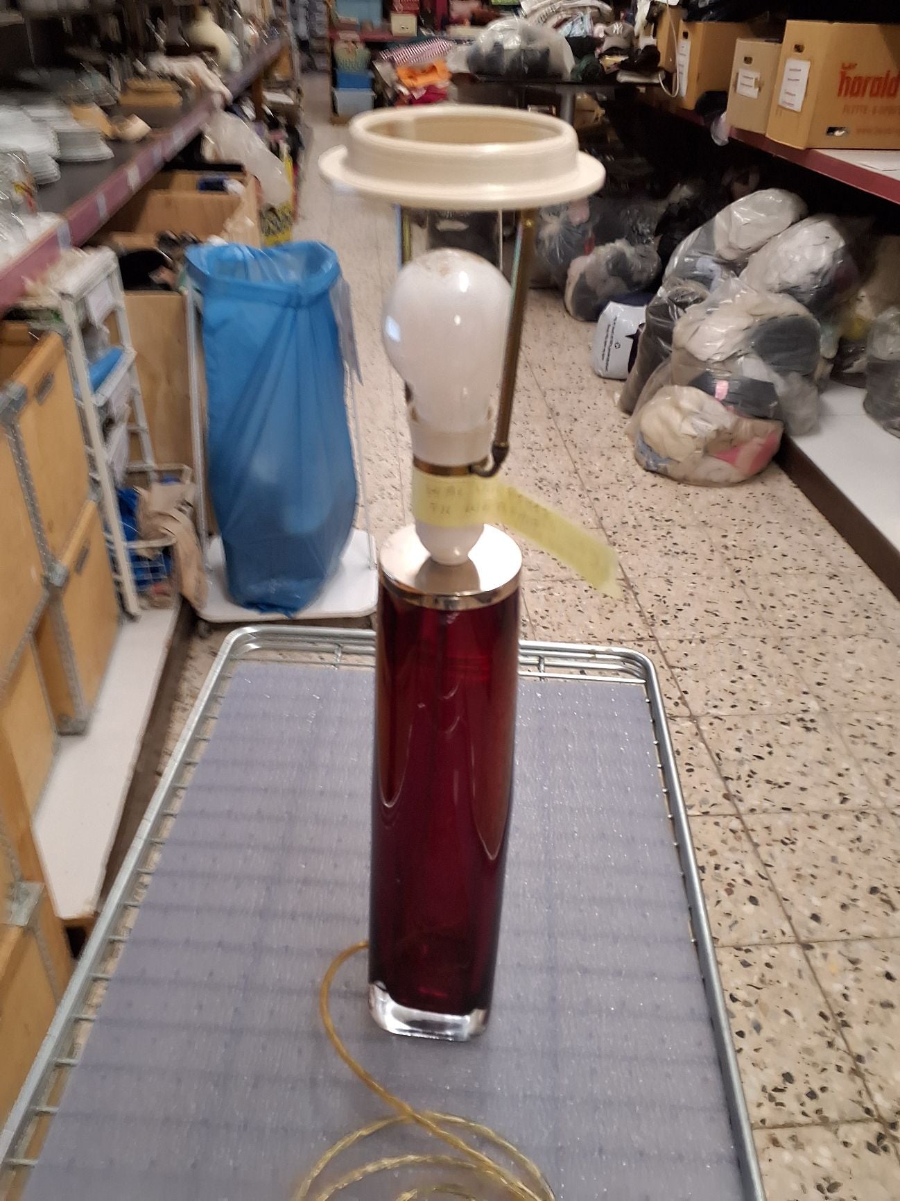 Carl Fagerlund Orrefos bordlampe