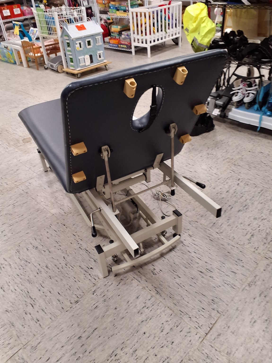 Mørkeblå Behandlingsbænk