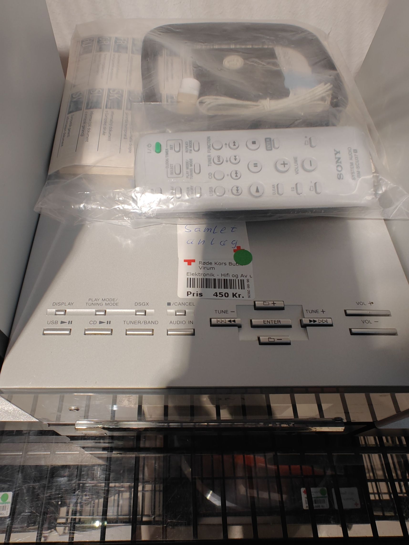 Sony micro HiFi anlæg
