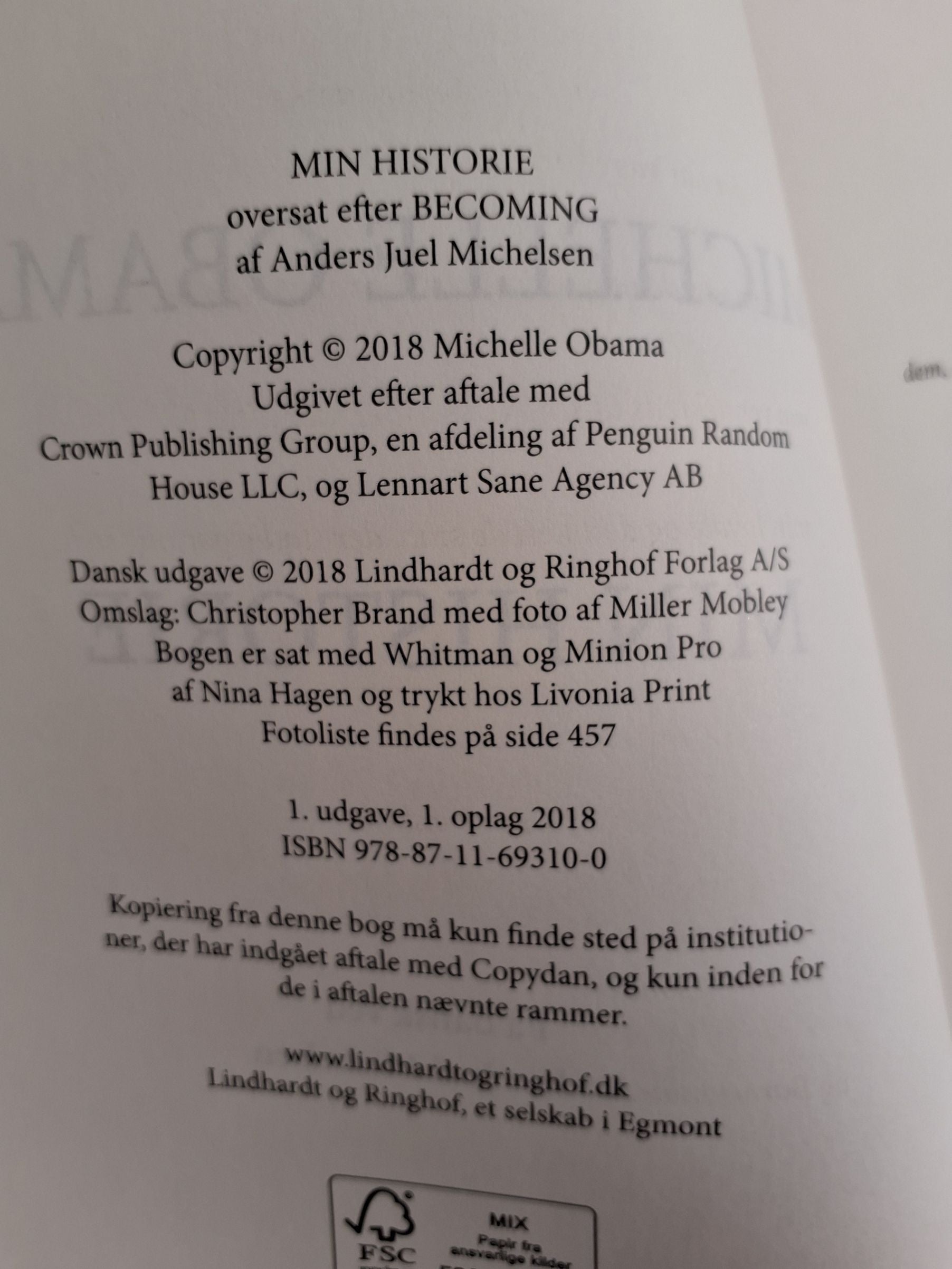 Michelle Obama Min Historie