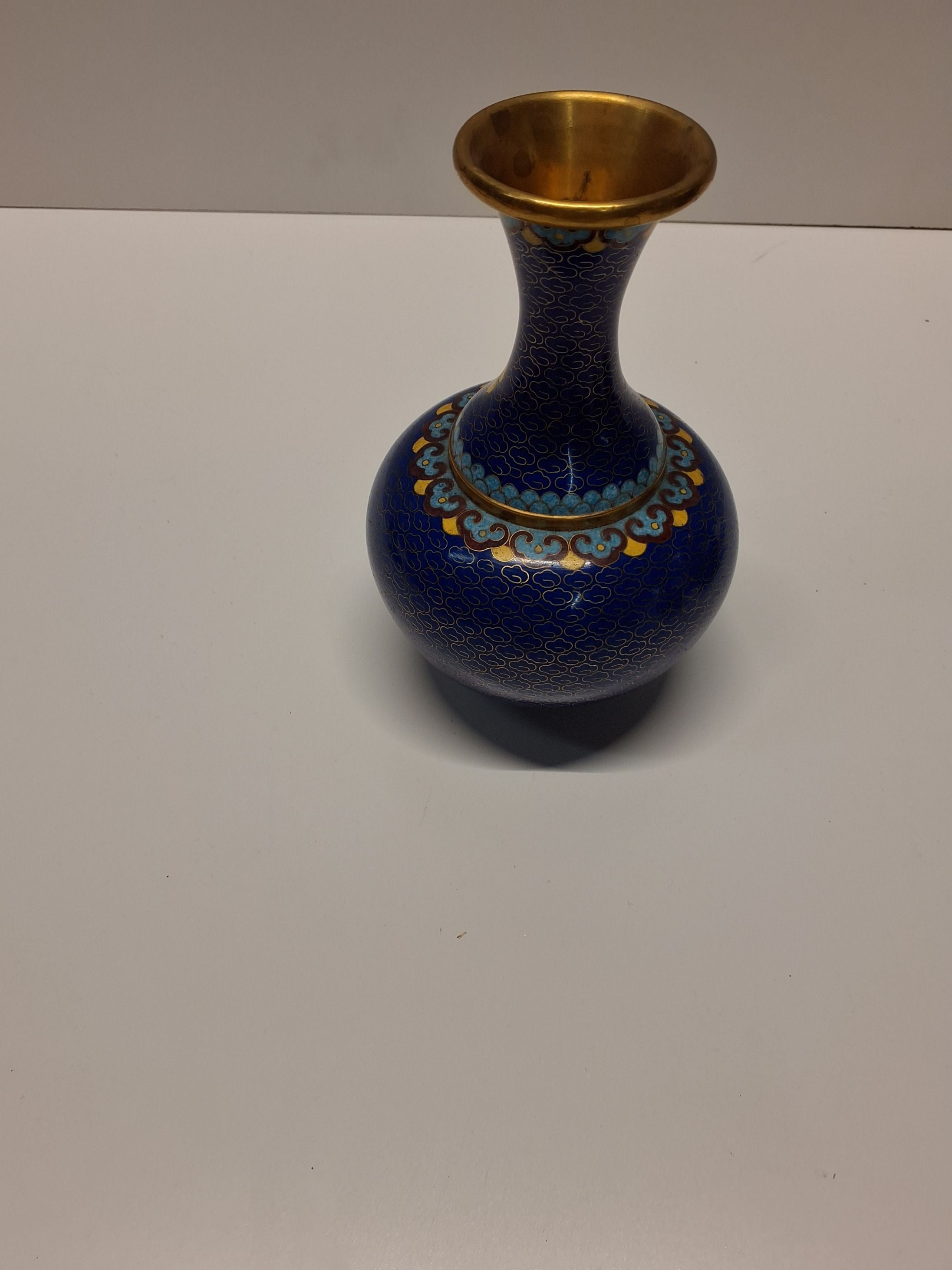 Kinesisk cloisonne vase