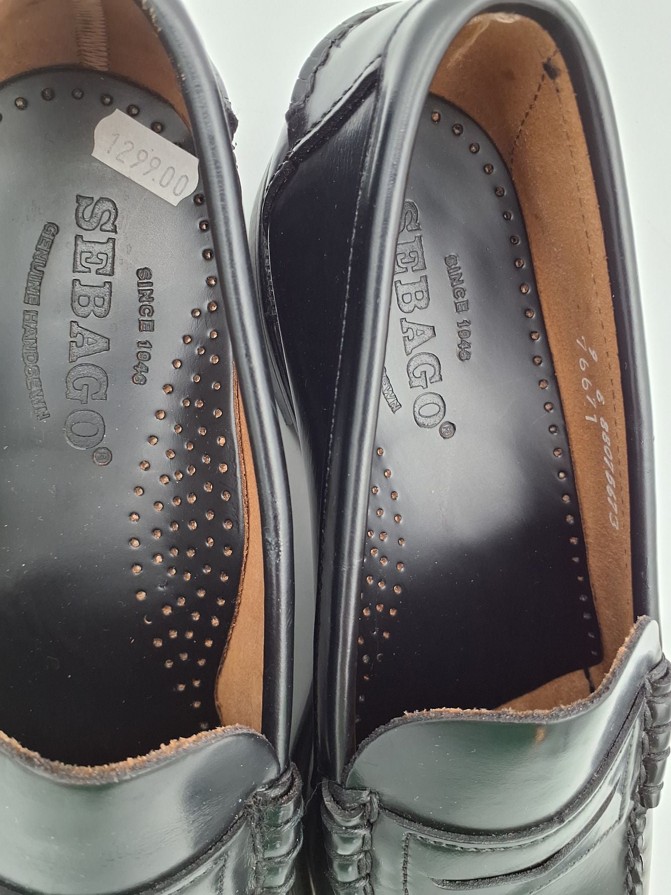 Sebago læder loafers
