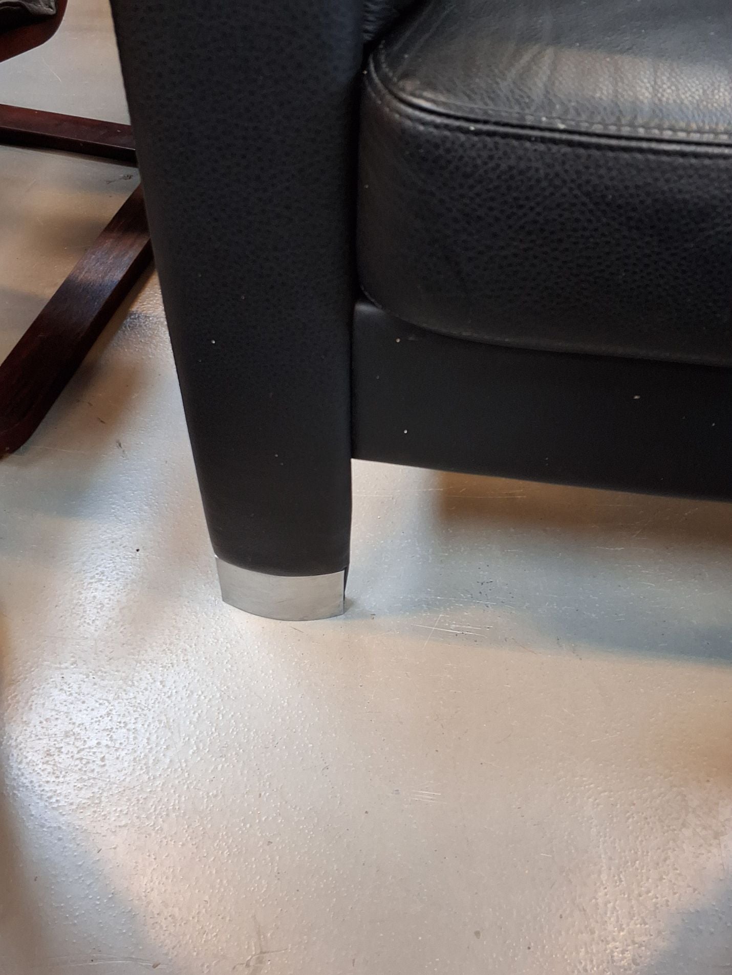 Klassisk lædersofa