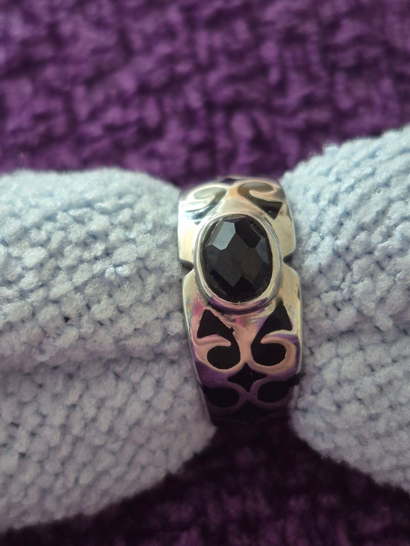 Herre ring m/Sten