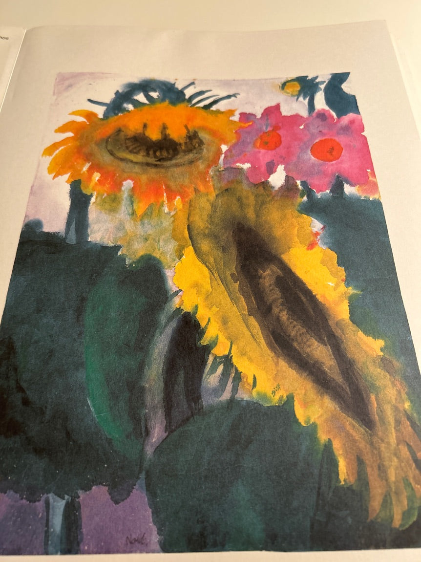 Nolde visiones acuareles
