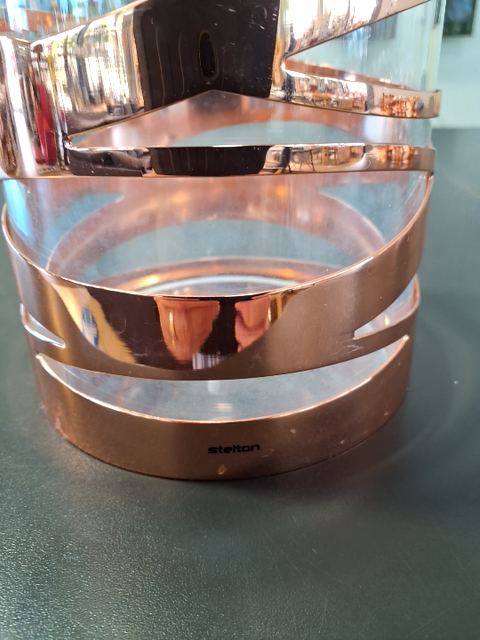 Stelton vase kobber
