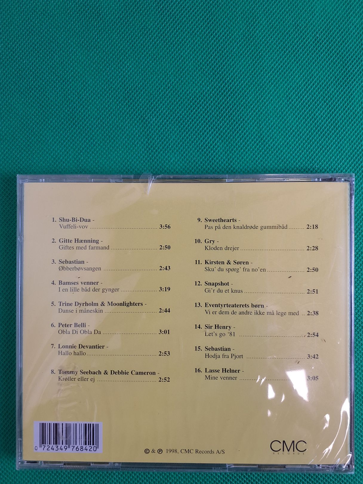 CD Børnehits Mor sang dem engang