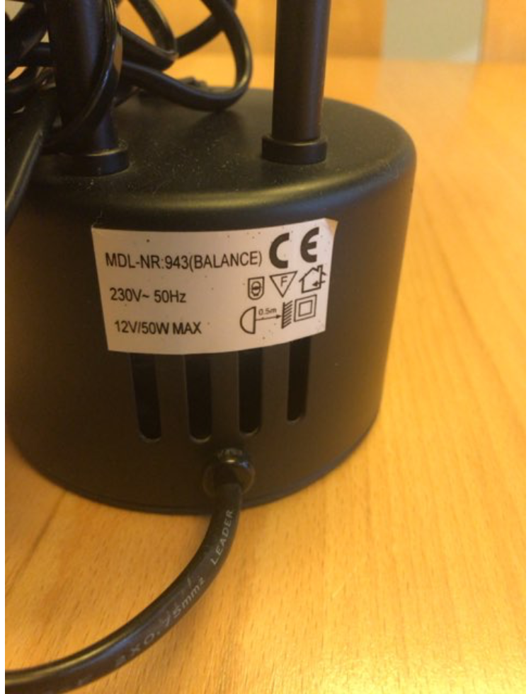 Bordlampe