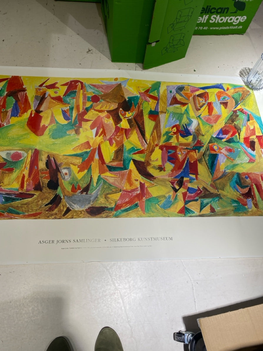 Kunst plakat Asger Jorn