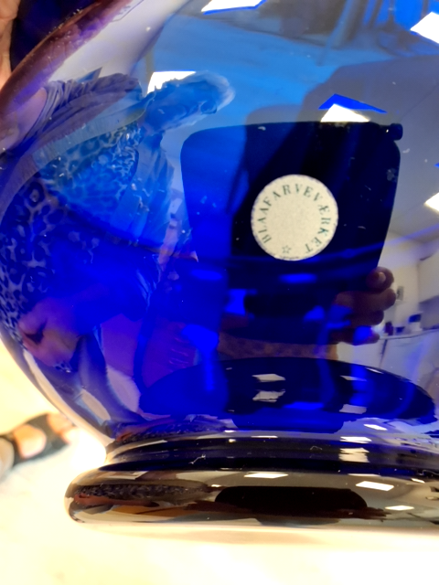 Glas skål