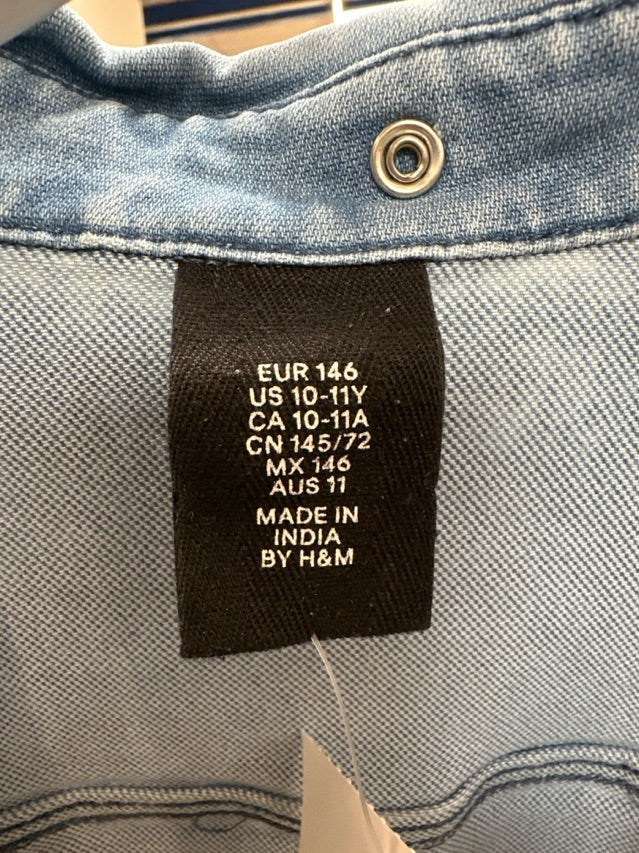 Upcyklet skjorte fra H&M