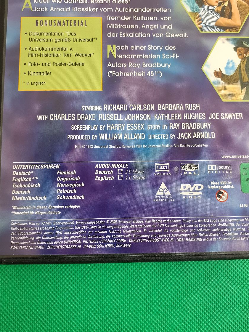 DVD Gefahr aus dem Weltall (1953)