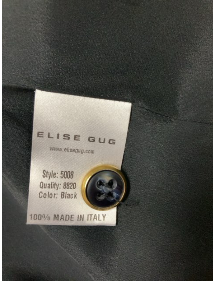 Elise Gug Blazer Sort