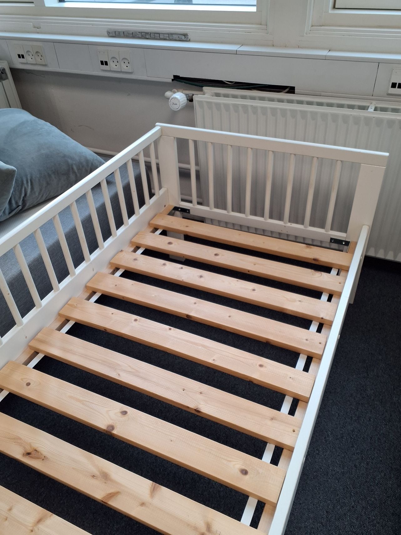 Hvid barneseng DIY