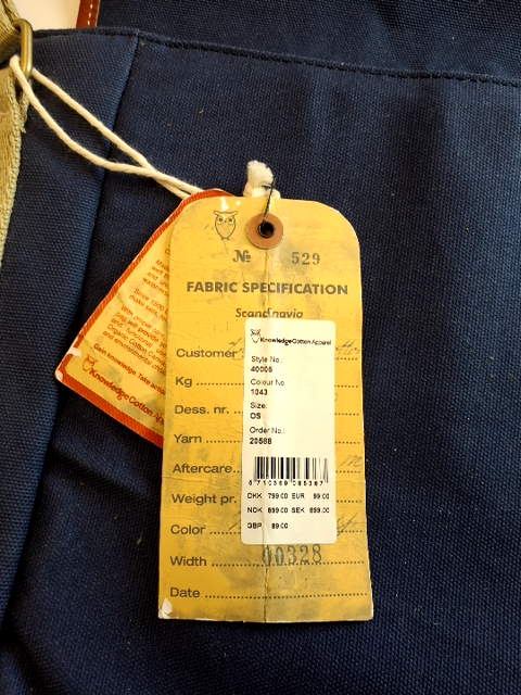 Knowledge Cotton Apparel taske