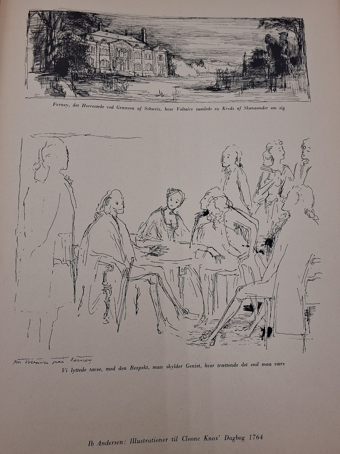 Kunsttryk Tegninger 1940