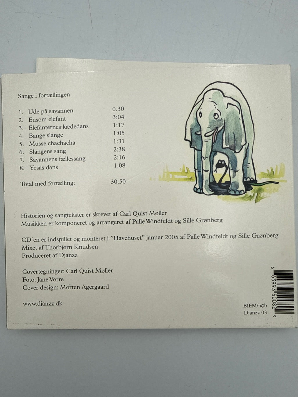 CD - Danzz, Elefantens slatne snabel