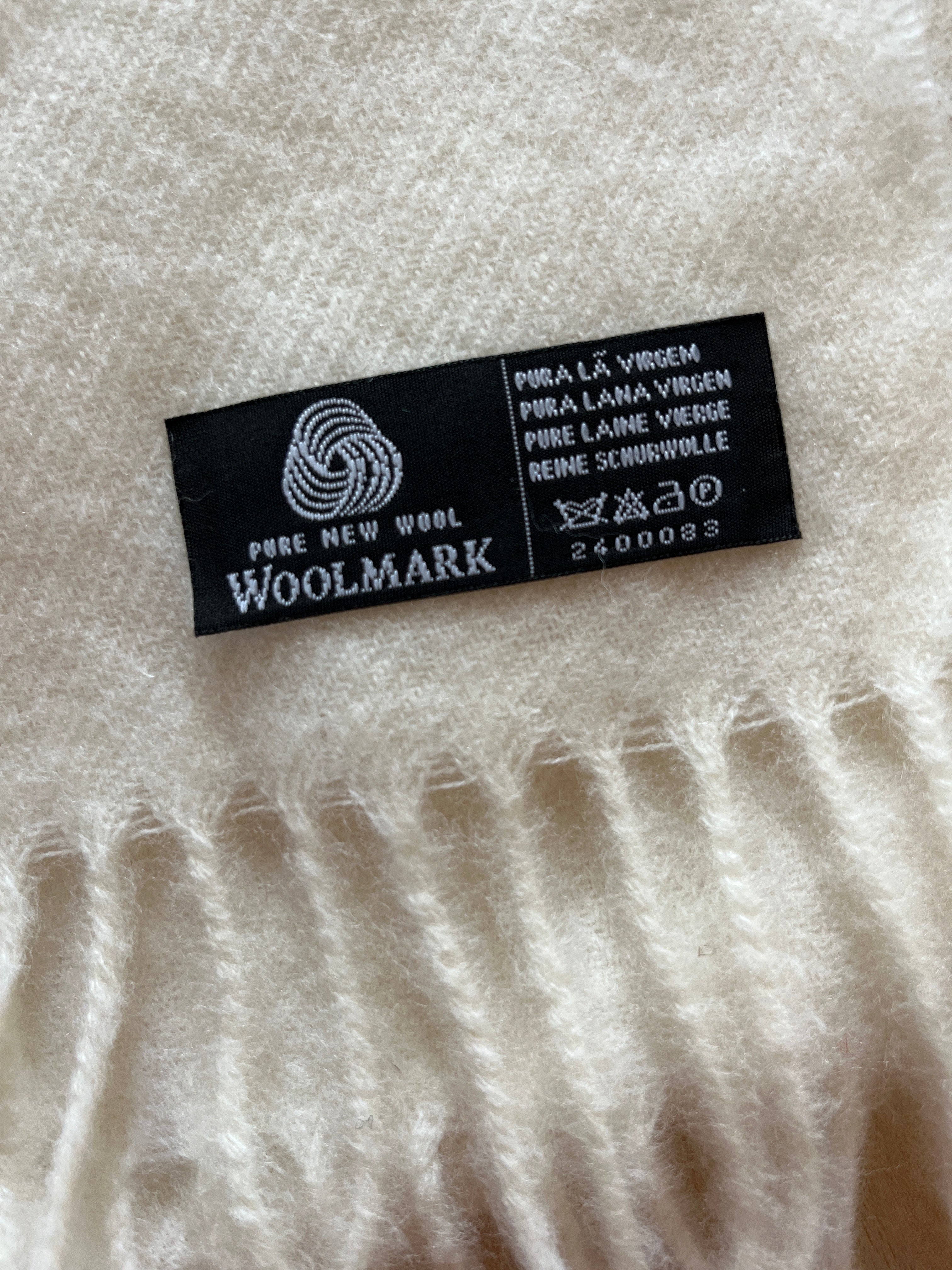 Woolmark Tørklæde