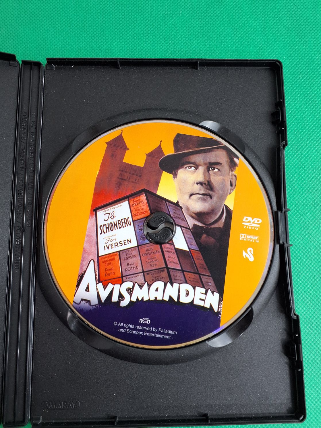 Gammel dansk film.Avismanden