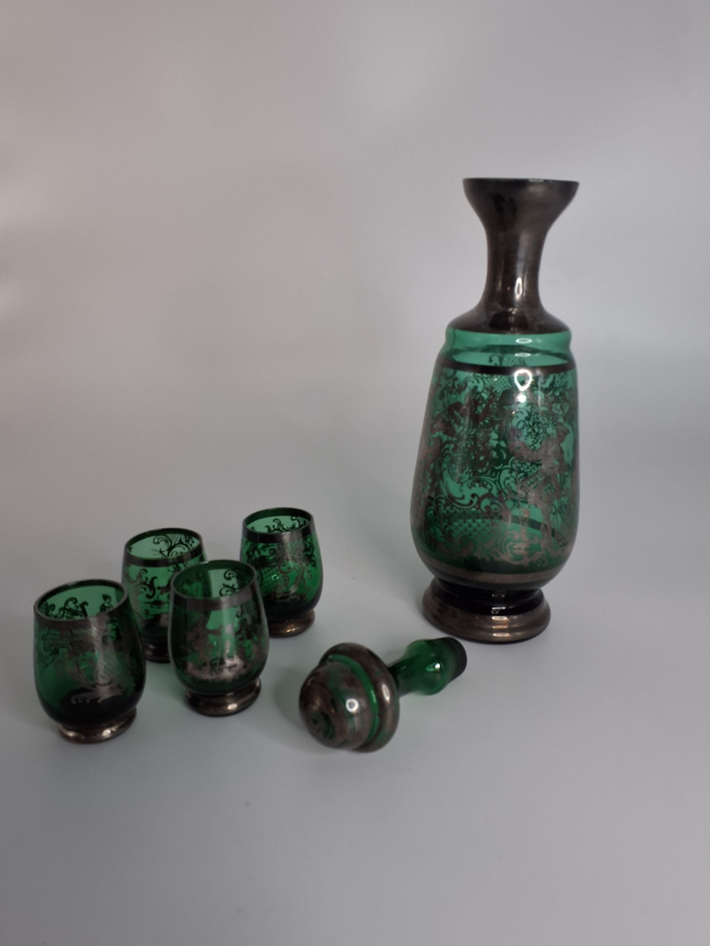 Murano karaffel grøn