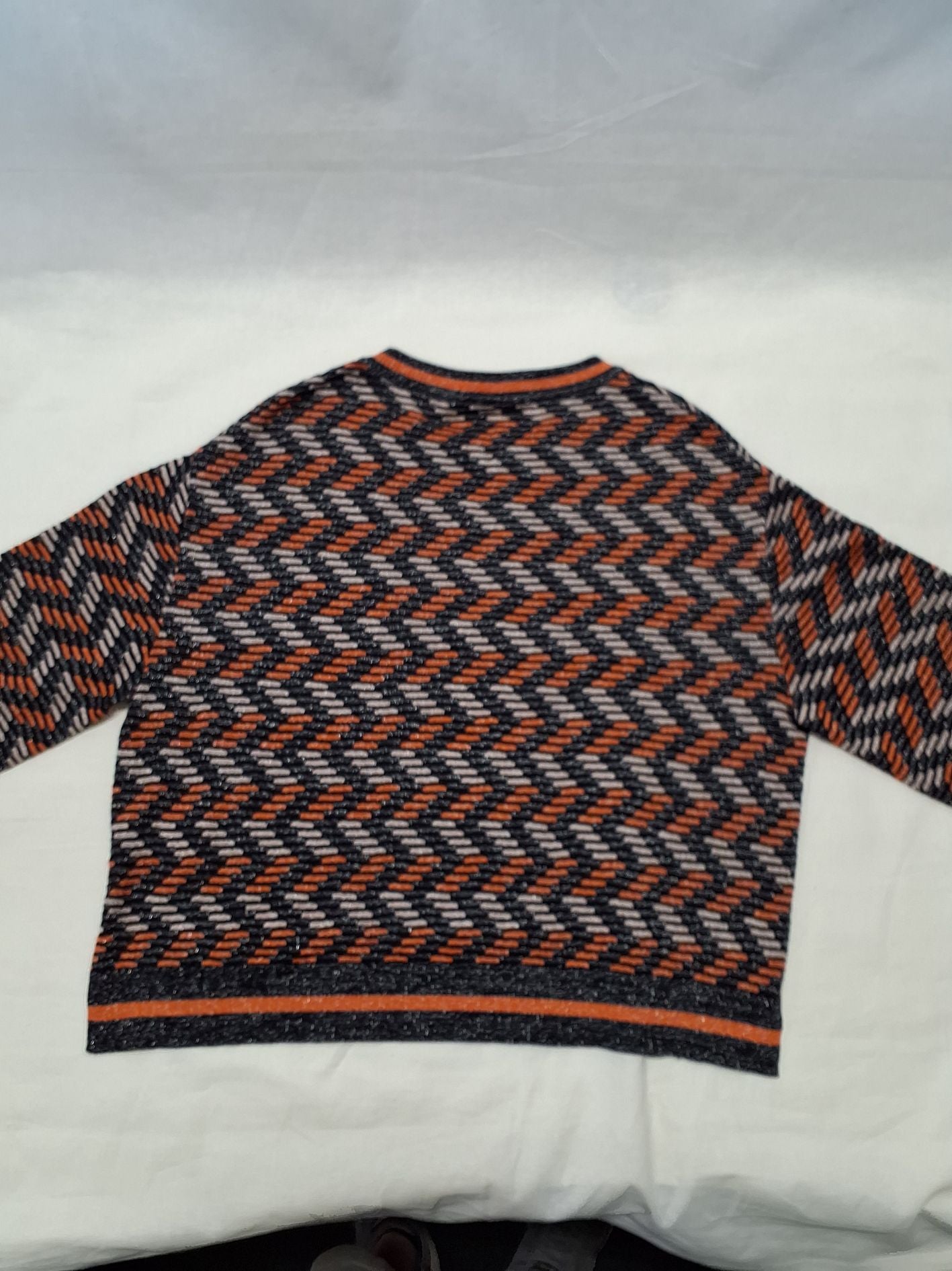 Missoni Bluse sort/orange