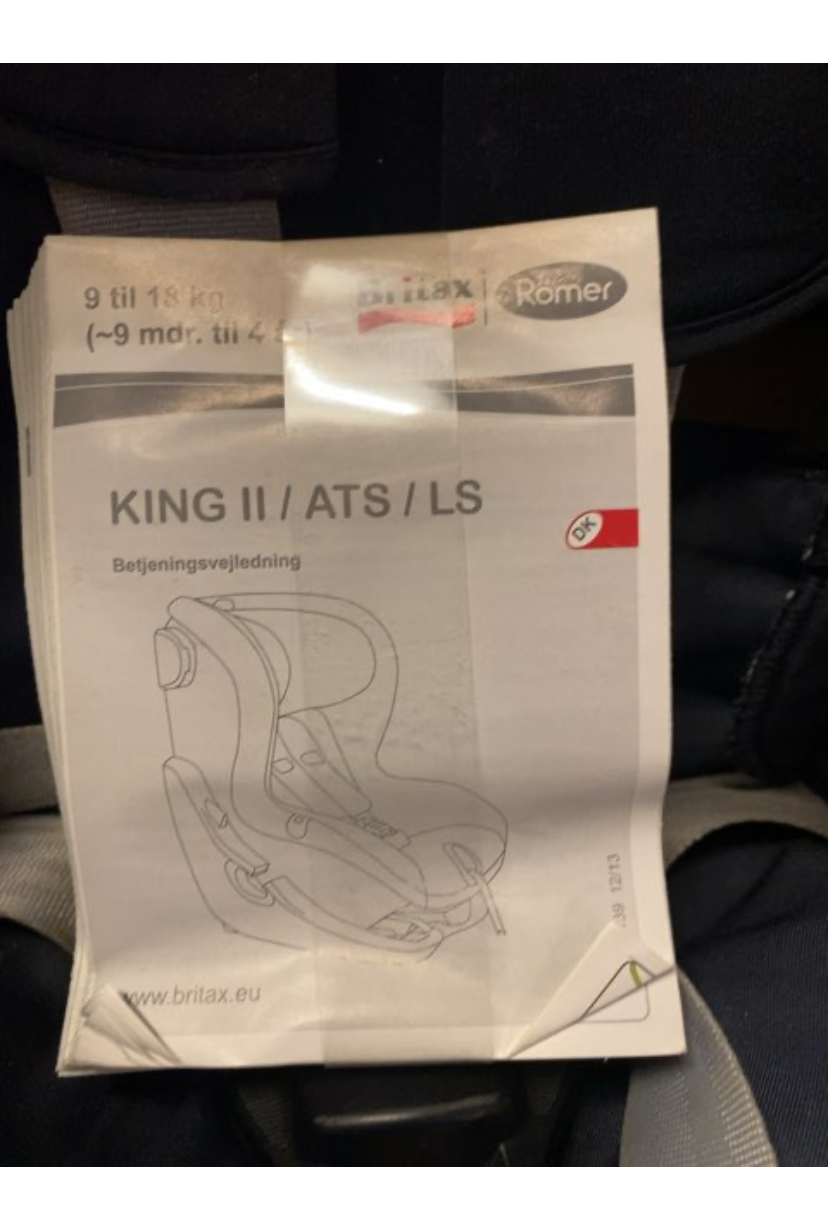 Rømer Britax King 2 ATS / LS barnestol