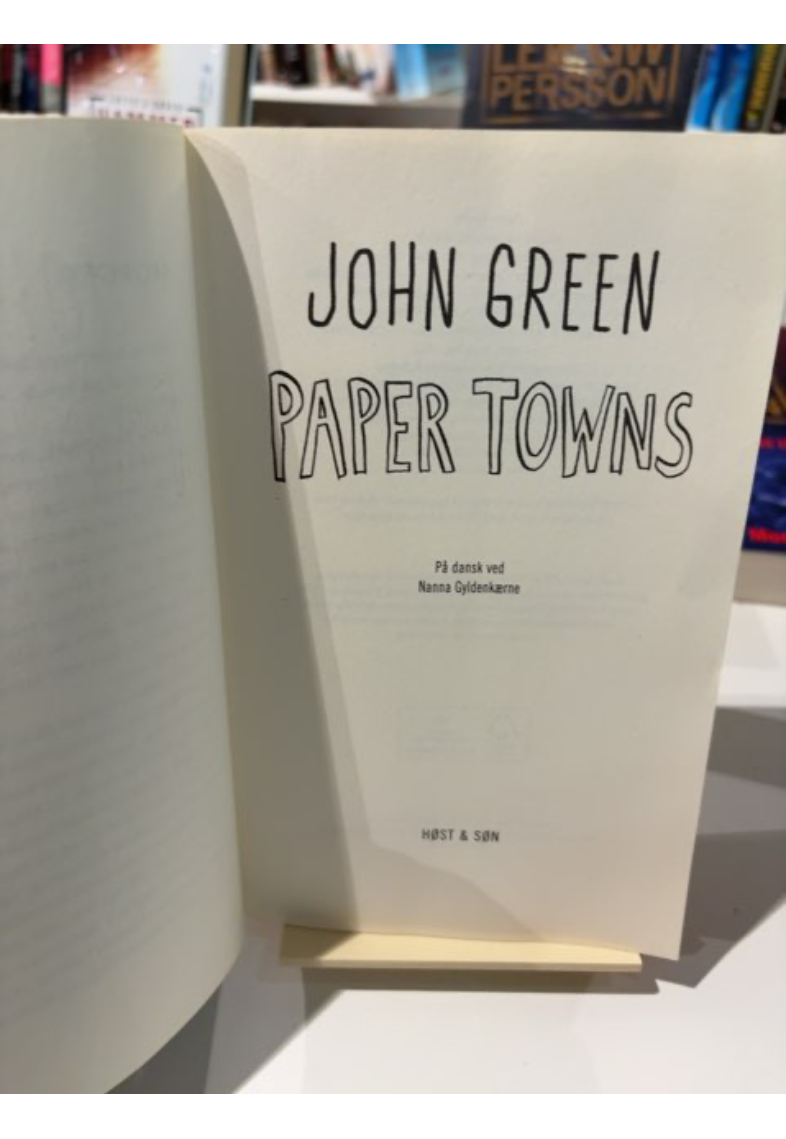 Paper towns