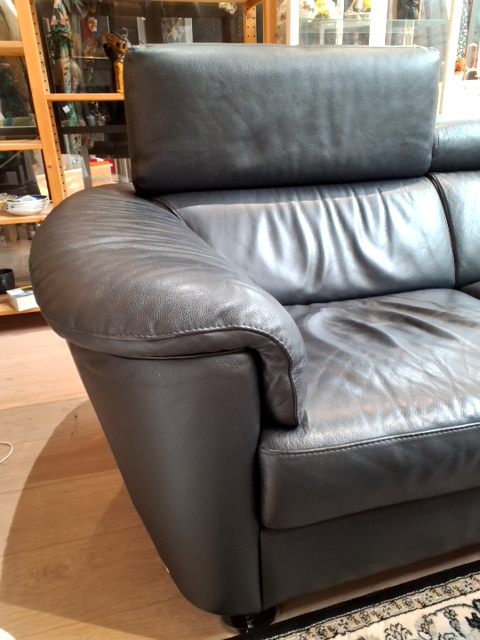 Hjørnesofa i læder