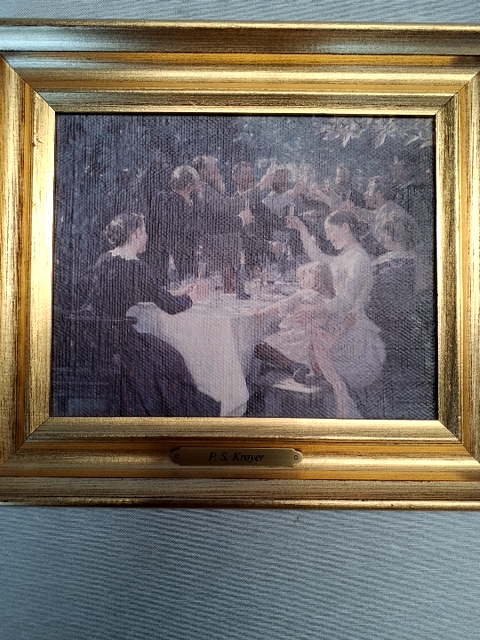 Indrammet billede - P.S. Krøyer