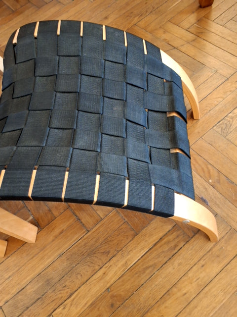 Lænestol med fodskammel